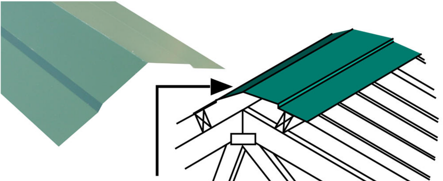 Ridge Cap - Trim 10'