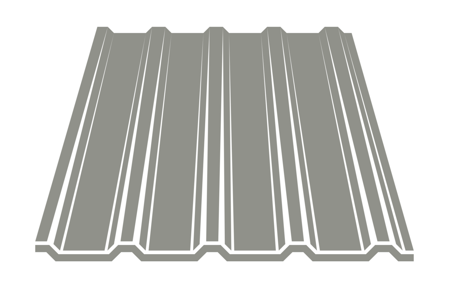 3' Wide Tuff Rib - 29 Gauge Steel