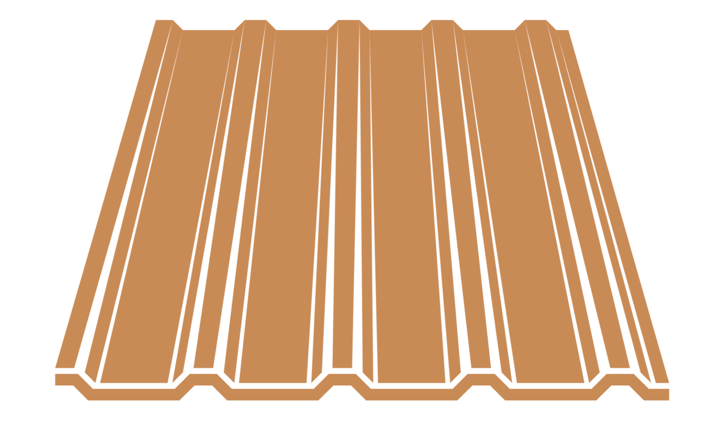 3' Wide Tuff Rib - 29 Gauge Steel