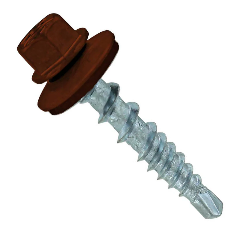 10 x 1 KWIKSEAL Self Tapping Screws - 1