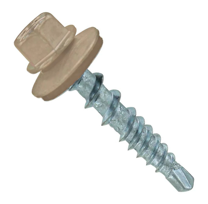 10 x 1 KWIKSEAL Self Tapping Screws - 1
