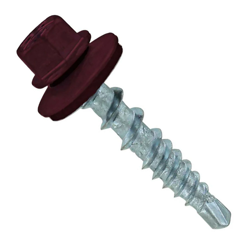 10 x 1 KWIKSEAL Self Tapping Screws - 1