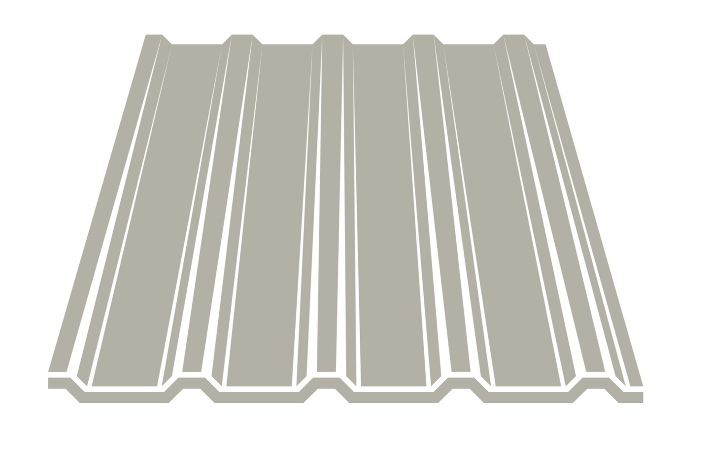 3' Wide Tuff Rib - 29 Gauge Steel