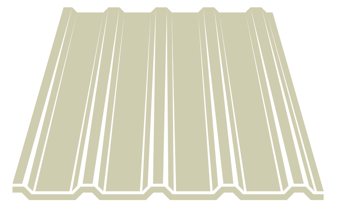 3' Wide Tuff Rib - 29 Gauge Steel
