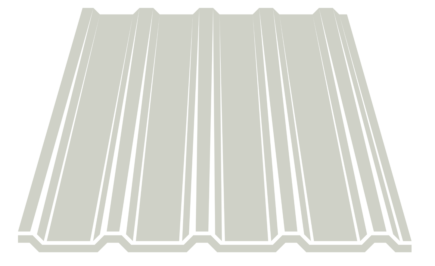 3' Wide Tuff Rib - 29 Gauge Steel